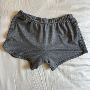 Gray Lounge Shorts